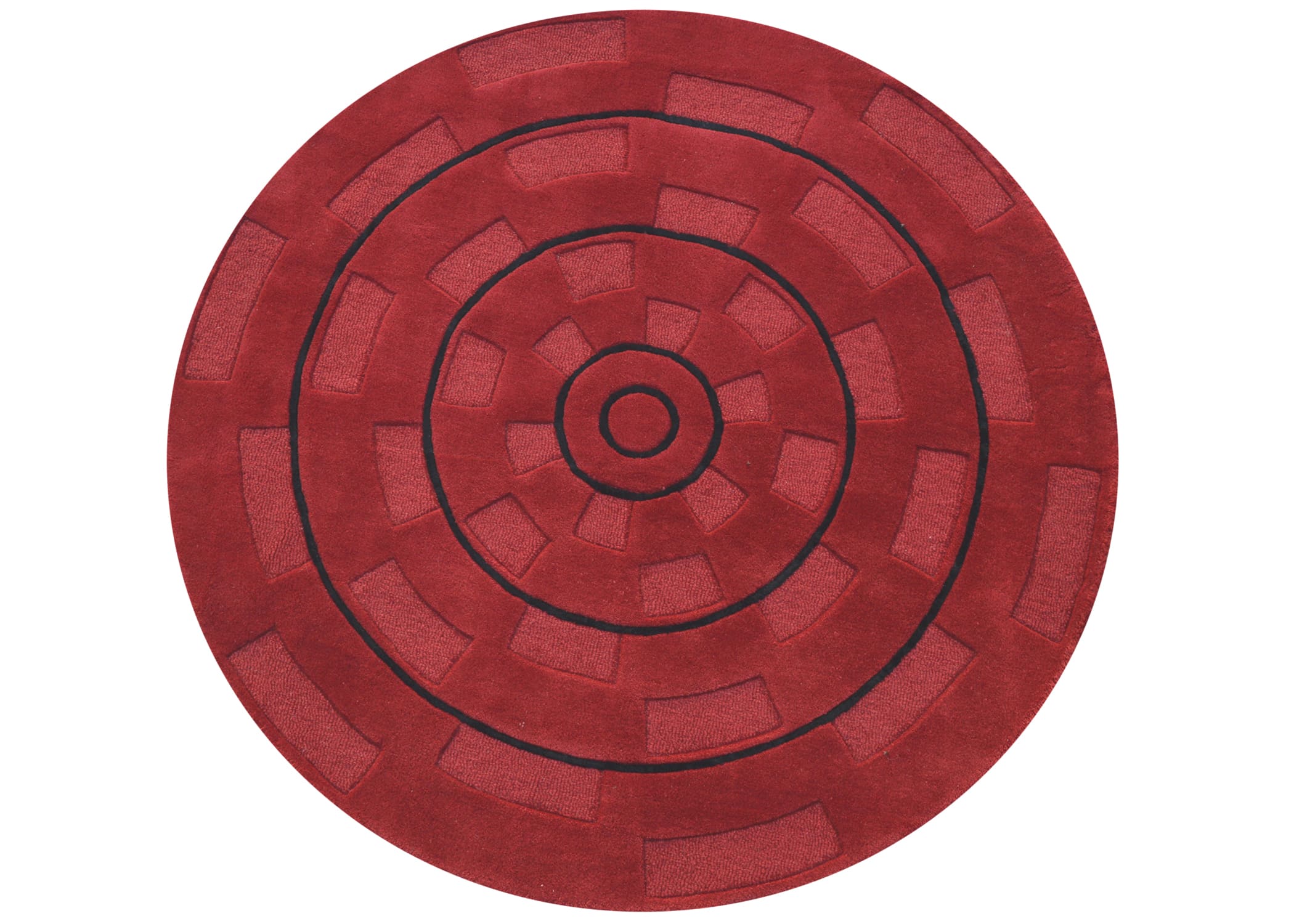 Whorl rug design